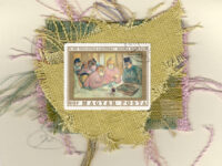 Women Seated at a Table by Lautrec (Hungary) Card