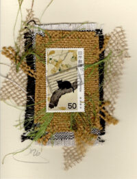 Black Cat in a Tree (Japan) Card