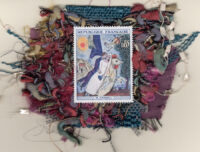 Jewish Wedding Couple by Chagall (France) Card -Vers. #2