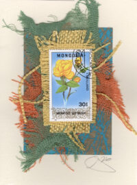 Meilland Yellow Rose (Mongolia) Card