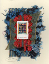 Checkerboard Gee's Bends Quilt (U.S.) Card