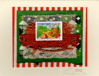 Country Picnic with Ham, Watermelon, Tomatoes, Wine & Baguette (Sweden) Card