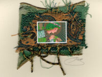Green Angel with Flute (Great Britain) Card