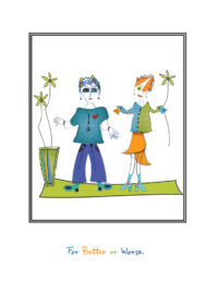 Jodi & Chloe - For Better or Worse... Sister-in-Law Card