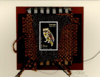 Mosaic Owl (Israel) Card