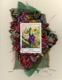 Purple Flower (USSR) Card