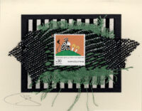 Zebra Birthday Card (Israel)