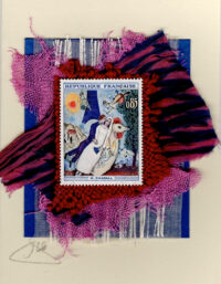 Jewish Wedding Couple by Chagall (France) Card
