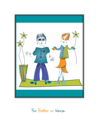 Jodi & Chloe - For Better or Worse... Sister-in-Law Card