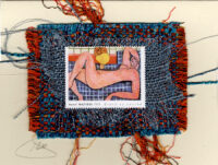 Colorful Nude - Grand nu couche by Matisse (Non-stamp) Card