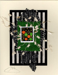 Elegant Ornaments -Bl/Red/Green (Ireland) Holiday Card