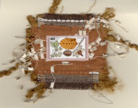 Pumpkin Leaf Fall Holiday Card (DDR/Germany)